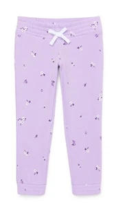 Wonder Nation 2 PACK Girls Fleece Jogger-Purple Size XL(14-16)Plus - Picture 1 of 3