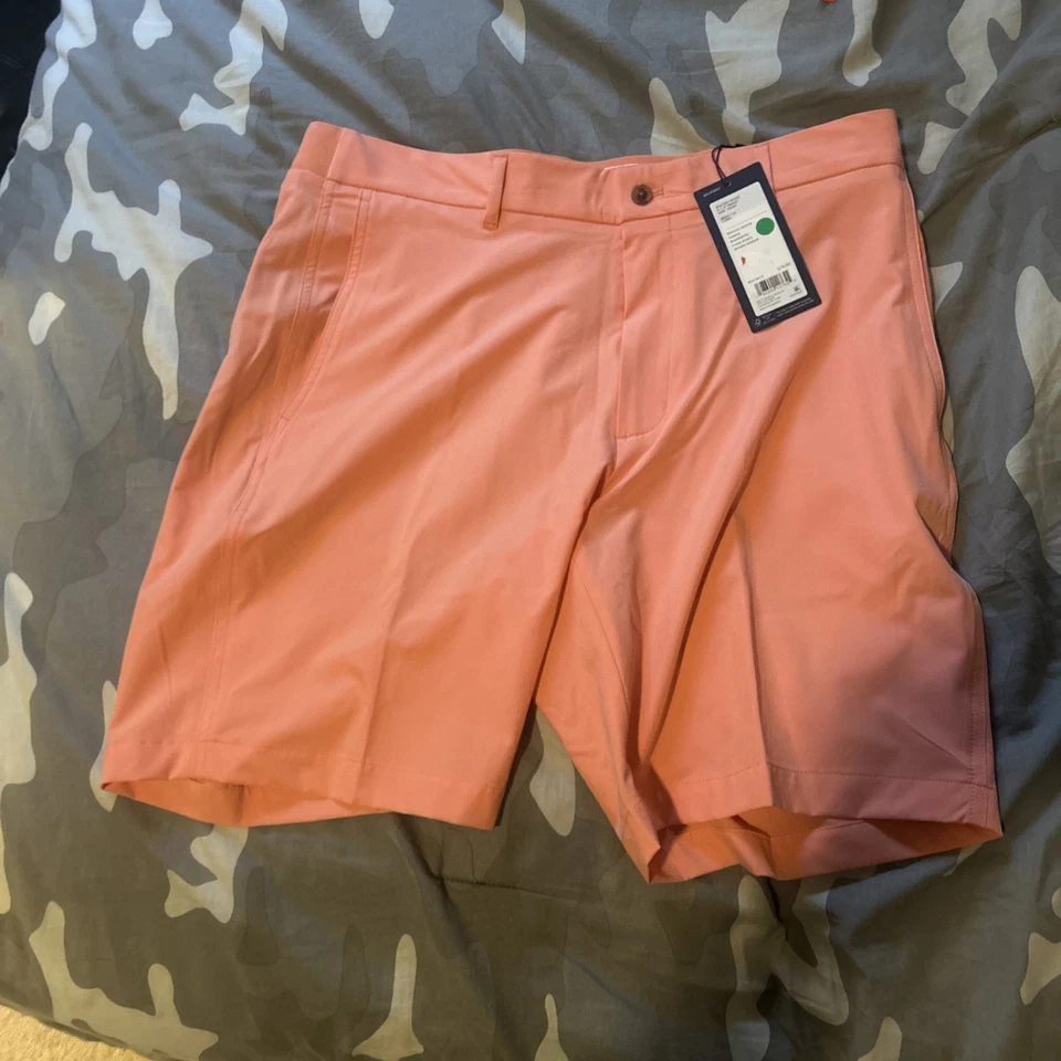 Pantalones Cortos Walter Hagen Para Hombre Talla 34 Rosa Rojo P11 Rendimiento Cintura Golf NUEVOS NUEVOS CON ETIQUETAS Foto 1 de 4