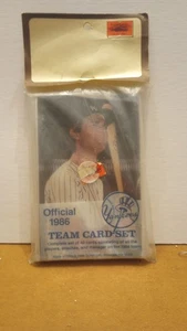 Juego de cartas oficiales del equipo de los Yankees de Nueva York TCMA 1986 de colección - 40 cartas nuevo en stock - Imagen 1 de 6