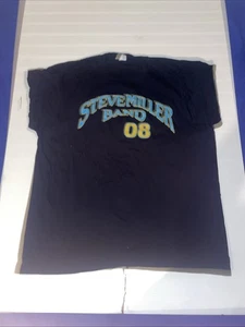 Steve Miller Band 2008 Tour Adult Size 2XL Black T Shirt - Picture 1 of 17