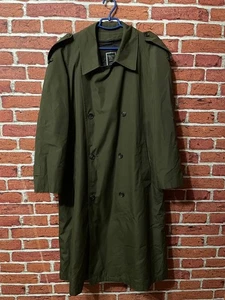 Christian Dior Monsieur 70s Vintage Trench Wool Coat Men’s Made in France 40S - Picture 1 of 7