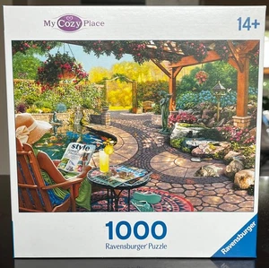 Ravensburger BACKYARD SERENITY 1000 Piece Jigsaw Puzzle BRAND NEW - Picture 1 of 1