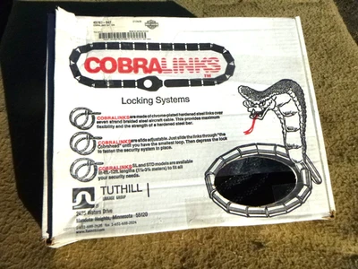 N.O.S. SISTEMA DE BLOQUEO DE SEGURIDAD HARLEY DAVIDSON COBRA LINKS 45767-94T se adapta a TODOS LOS HD Foto 1 de 4