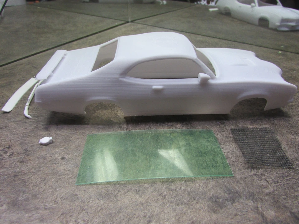 NEW 1/24 3D PRINTED '70 MERCURY MONTEGO  SLOT CAR / MODEL BODY. FREE SHIPPING. - Image 1 of 1