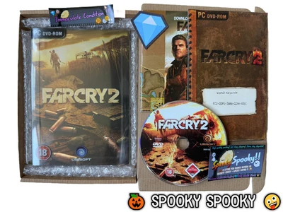 Far Cry 2 PC  Steelbook - Immaculate CIB with Natural Disc & Map - Tracked - Image 1 of 4