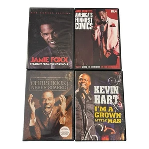 Comedy DVD Lot Kevin Hart Chris Rock Jamie Foxx Stand-Up HBO Specials x4 - Picture 1 of 2