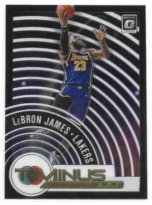 2020-21 Panini Donruss Optic LEBRON JAMES T-MINUS Insert Card #9 Lakers - Picture 1 of 2