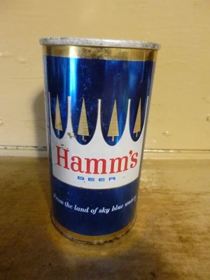 1960`s HAMM`S_ CREMALLERA-TAB_ LATA DE CERVEZA DE ACERO COSTURA ANCHA - [LATAS VACÍAS, LEER DESCRIPCIÓN]- Foto 1 de 4