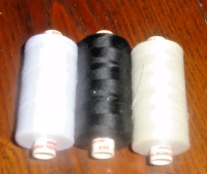 3-Mettler Vintage Thread Metrosene Polyester Germany 1000m1094 yd - Picture 1 of 2