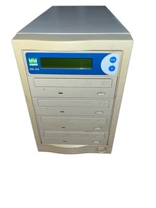 W Y-tron DVD-319, White, 4 USB ports, 4 disc Drives, CD duplicator - Picture 1 of 5