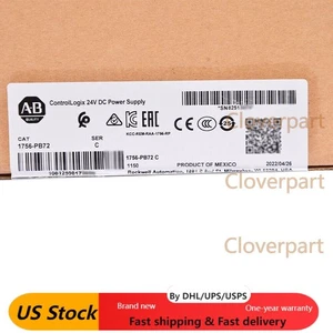 New Factory Sealed Allen-Bradley 1756-PB72 /C ControlLogix 24V DC Power Supply - Picture 1 of 5