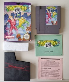NES BATTLETOADS DOUBLE DRAGON ORIGINAL NINTENDO VIDEO GAME, BOX  MANUAL UK 