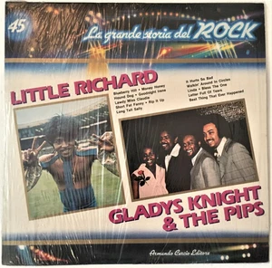 DISCO 33 GIRI IN VINILE "LA STORIA DEL ROCK" VOL.45 LITTLE RICHARD GLADYS KNIGHT - Foto 1 di 2