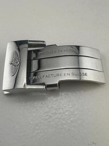 Authentic Breitling Deployment Clasp Steel New Old Stock - Picture 1 of 3