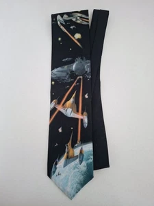 1999 Ralph Marlin Star Wars Episode 1 Weltraumschlacht Schlacht von Naboo Krawatte Krawatte - Bild 1 von 4