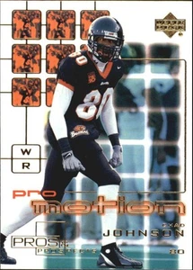 2001 Upper Deck Pros and Prospects ProMotion #PM4 Chad Johnson  - Bild 1 von 2