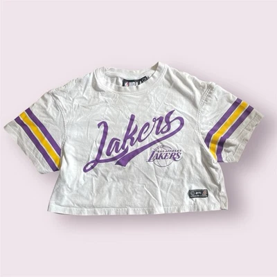 NBA Lakers Crop Top S - Image 1 of 4