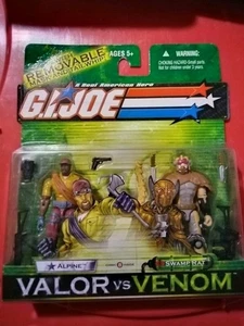 GI Joe Valor vs Venom Alpine & Swamp Rat confezione da 2 Hasbro NUOVO - Foto 1 di 3