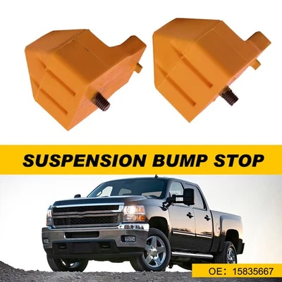 2X Front Suspension Bump Stop For Chevrolet Silverado 2500 HD 3500 OE#15835667 - Изображение 1 из 4