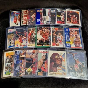 NBA Michael Jordan HUGE BULK LOT X 20 Cards Goat Bundle Chicago Bulls - Picture 1 of 6