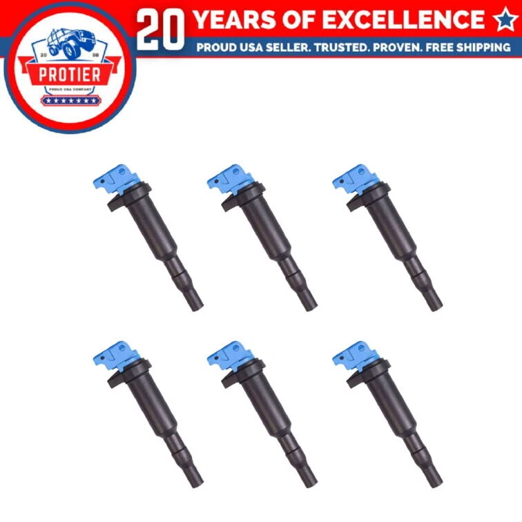 Комплект из 6 катушек зажигания совместим с 07-10 Mini Cooper - Изображение 1 из 1