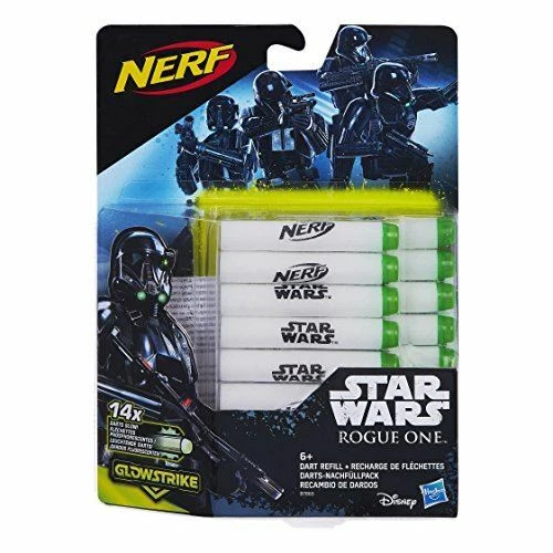 Hasbro Nerf B7865 Disney Star Wars 14 Glowstrike Darts Refill Pack - image 1 of 1