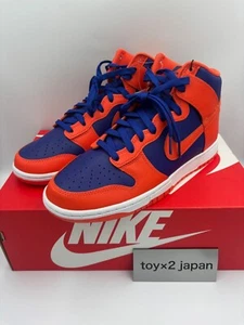 Nike Dunk High Retro "Orange and Deep Royal" DD1399-800 Sneakers New [US 6.5-12] - Picture 1 of 12