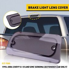 Smoke Lens Extended Cab 3rd Brake Light Cover For 1994-04 Chevy S-10 GMC Sonoma