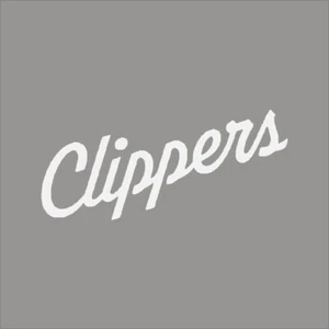 Los Angeles Clippers #8 NBA Team Logo 1 Color Vinyl Decal Car Window Wall - Picture 1 of 7