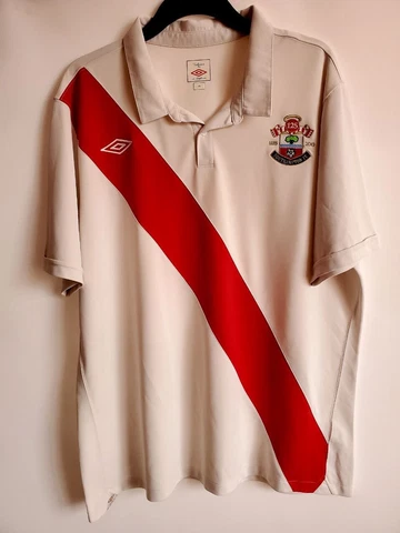 Southampton England Jersey 2010 2011 Home 125 Years XXXL Shirt Mens Umbro Cover