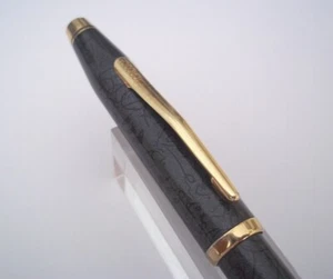 STYLO BILLE DE PRESTIGE CROSS CENTURY II LAQUE MARBREE VERTE NEUF DE STOCK M286 - Imagen 1 de 10