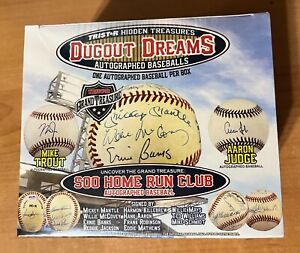 2023 Tristar Hidden Treasures Dugout Dreams Factory Sealed Box Auto Baseball
