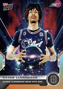 Carta rookie 2022 Topps Now NAASIR CUNNINGHAM OTE straordinari Elite OS-1 17C QTY - Foto 1 di 1