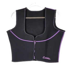 CURVES ZIP FRONT ATHLETIC VEST - Picture 1 of 5