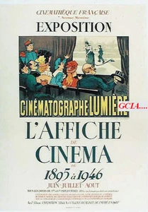 L'AFFICHE de CINEMA - 1946 - ROJAC - AUZOLLE 1896 - 60 x 80 cm -RARE - Imagen 1 de 1