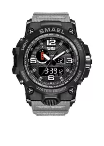 SMAEL Mens Sport Watch 50mm Water Resistance LED Digital Watch - Picture 1 of 4