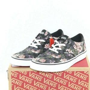 VANS DOHENY women's skateboard shoes size 5 M multicolor canvas upper floral NEW - Picture 1 of 6
