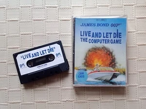 JAMES BOND 007 LIVE AND LET DIE COMMODORE 64 C64 128 NO AMIGA VIC20 C16 - Bild 1 von 11