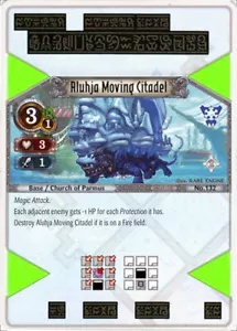 1x Aluhja Moving Citadel EOJ SET2 #132 PS3 Eye Of Judgment Inglés Casi Nuevo/Sin jugar UC - Imagen 1 de 1
