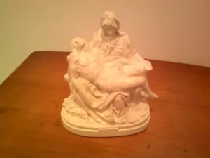 Michelangelo Vatican Catholic Reproduction Of La Pieta Statue 8.25"Tall - Picture 1 of 17