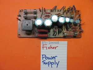 📈FISHER RECEIVER POWER SUPPLY PCB RS-2004A STEREO RECEIVER - Picture 1 of 1