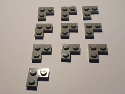 Lego 10 x 2420 Placa 2 x 2 Ángulo Gris Claro 4211353 ( Igb ) Creator - Imagen 1 de 2