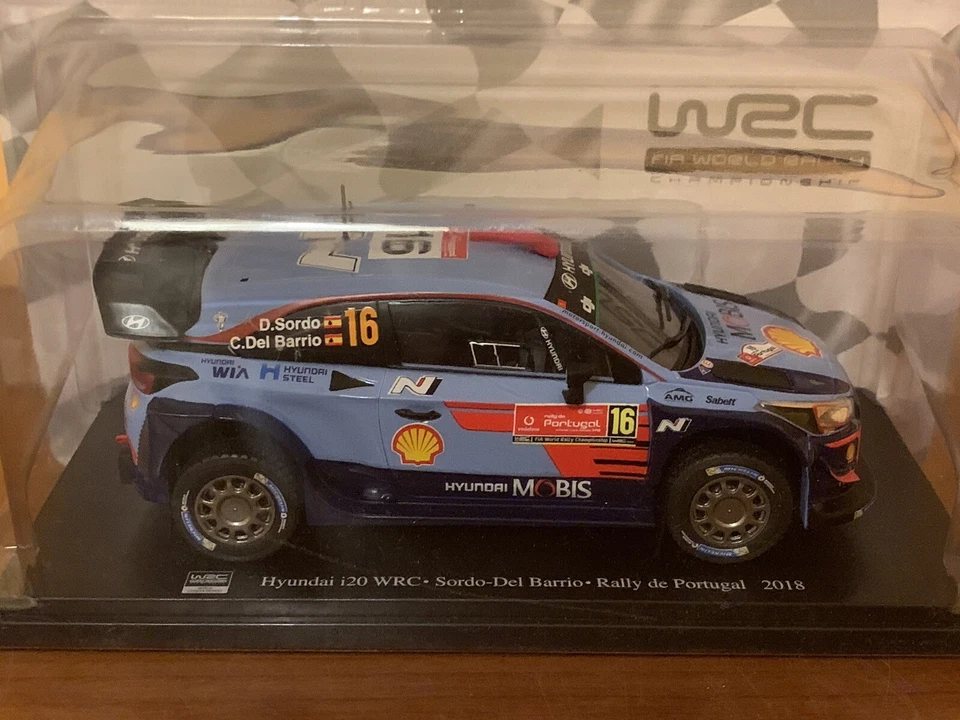 WRC COLLECTION 1:24 Hyundai i20 WRC Rally De Portugal 2018 NUOVO - Immagine 1 di 1