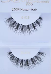 12 pares de pestañas cremas cabello 100 % humano #415 - Imagen 1 de 1