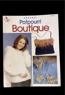 Annie's Attic Crochet Potpourri Boutique - Purses, Hats, Scarves & More #874514 - Image 1 of 4