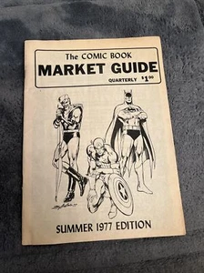 Comic Book Market Guide Quarterly #1 1977 Edition TEAR ON BACK OTHERWISE NICE - Picture 1 of 15