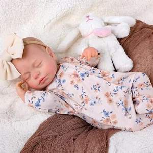 Lifelike Reborn Baby Dolls 20 Inch-Soft Body Realistic-Newborn Baby Dolls - Picture 1 of 7