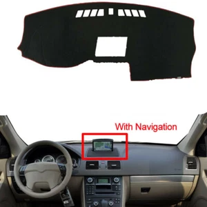 Alfombra interior de tablero cubierta de tablero para Volvo XC90 2002-2013 con navegación LHD - Imagen 1 de 5