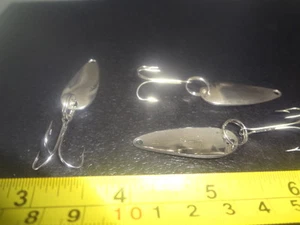 5 NEW WORTH CUSTOM 1/4 oz 3 1/8" LONG SPOON ,JIG FISHING LURE - Picture 1 of 8