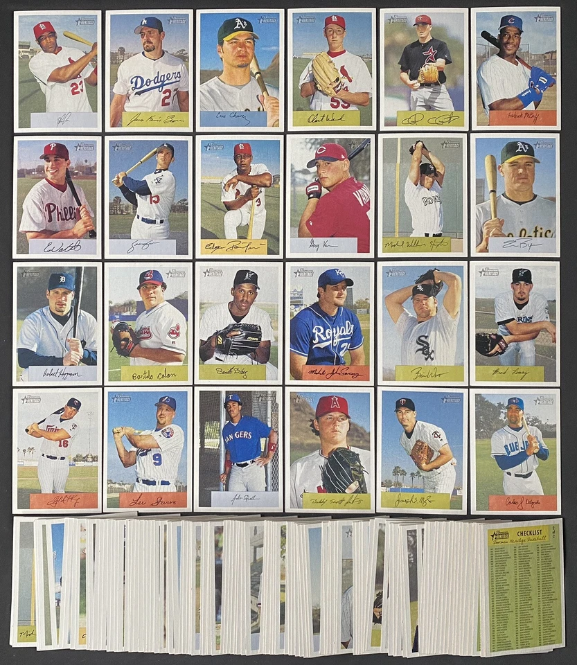 2002 Bowman Heritage - Baseball Cards - #220-439 - Complete Your Set -You U Pick - Image 1 of 1